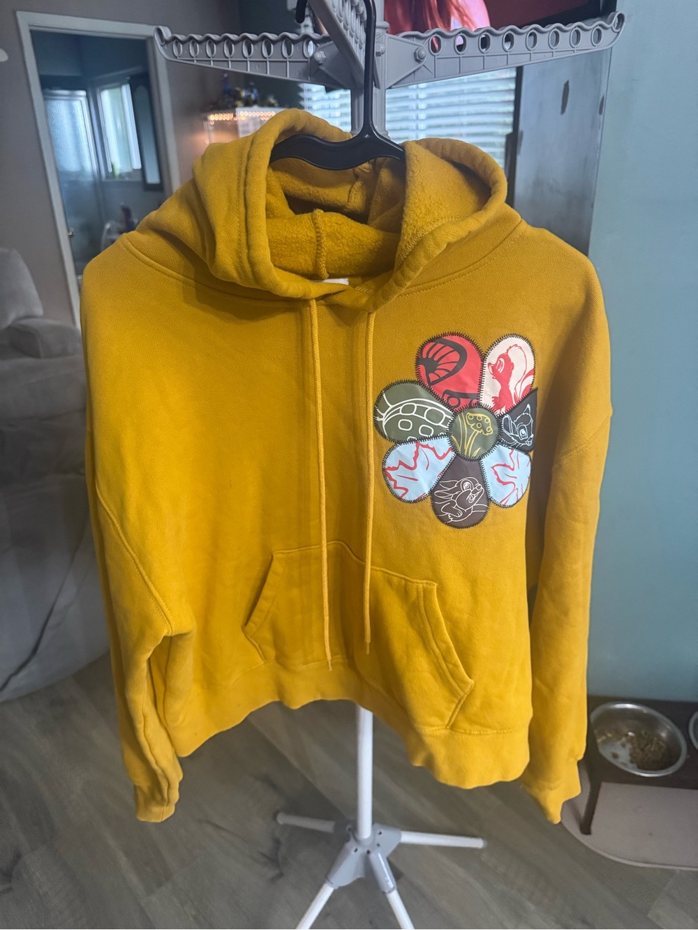 Disney Bambi Pullover Hoodie for Women L